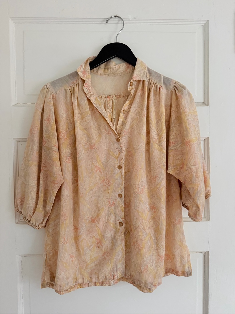 Vintage Patterned Blouse